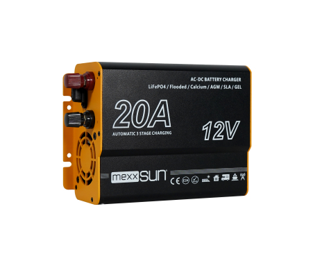 Mexxsun AC-DC Akü Şarj Cihazı 12V-20A