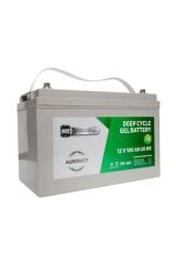 Agromot 12V 100AH Jel Akü Palet (36 Adet)