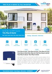 TommaTech Trio Plus K 10.0kW Üç Faz İnverter