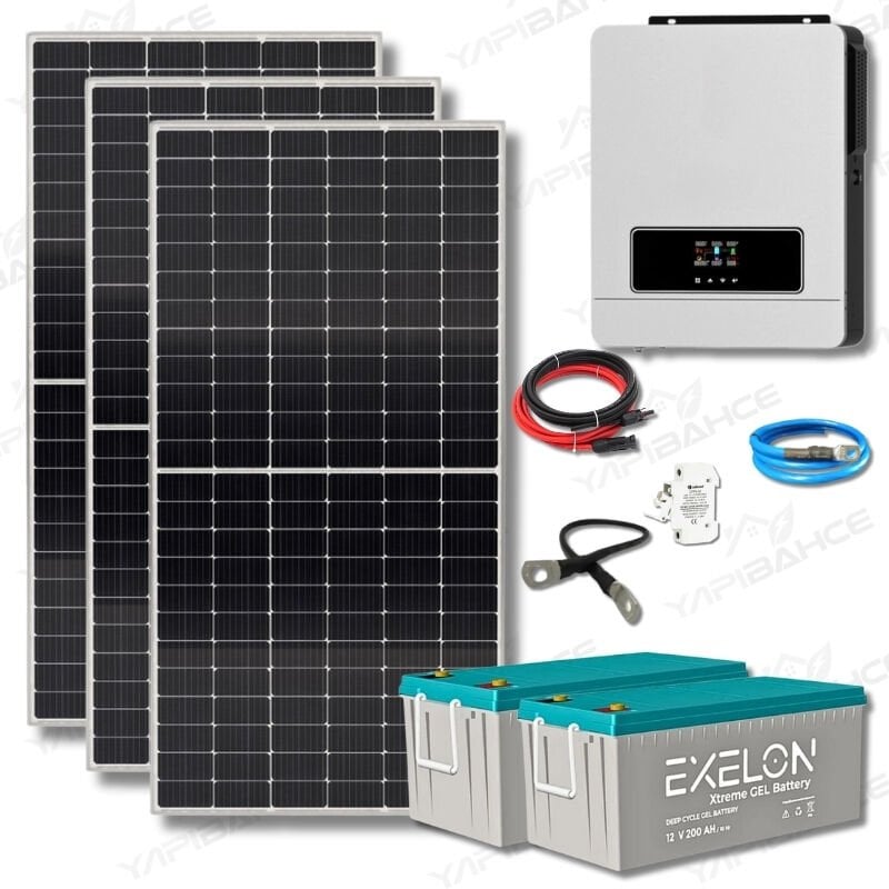 Yapı Solar 4.2 Kw Hazır Solar Enerji Paketi EXE-200-4.2