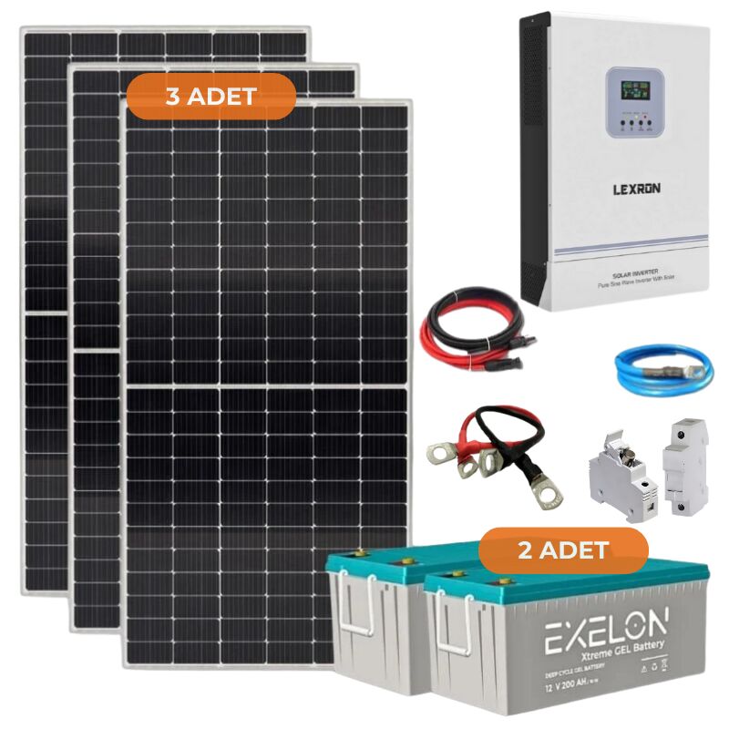 Yapı Solar 4.2 Kw Hazır Solar Enerji Paketi EXE-200-4.2