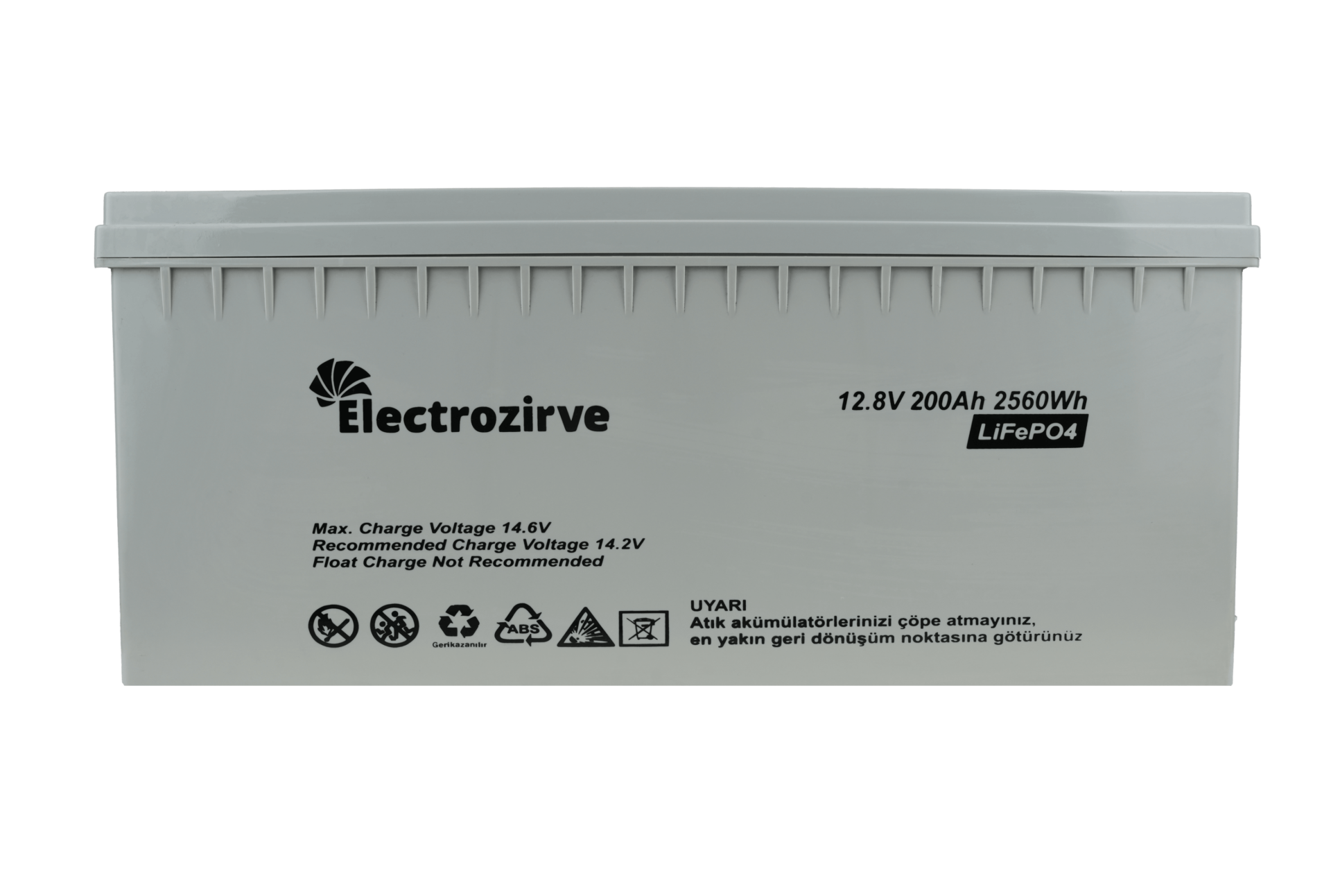 Electrozirve 12.8V 300Ah Lityum Akü (LifePO4)