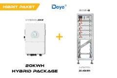 DEYE 20.48 kWh Hibrit Paketi (High Voltage)