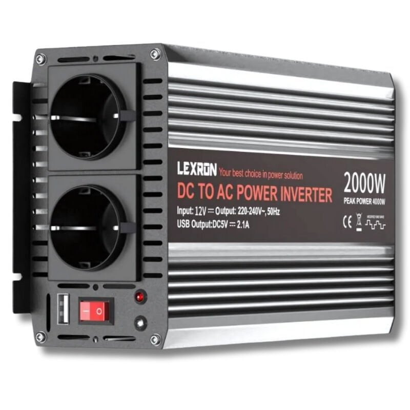 Lexron 12V 2000W Modifiye Sinüs İnverter