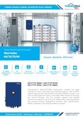 TommaTech Trio Hybrid M 80KW HV Maxi Trifaze On Grid İnverter