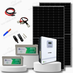 Yapısolar 3 Kw Mppt Monokristal Solar Güneş Enerjisi Bağ Evi Paketi