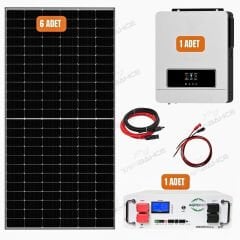 Yapı Solar 6.2 Kw Lityum Hazır Solar Enerji Paketi 2