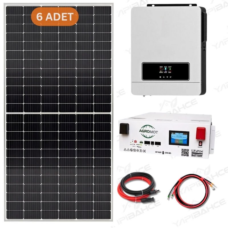 Yapı Solar 6.2 Kw Lityum Hazır Solar Enerji Paketi 2
