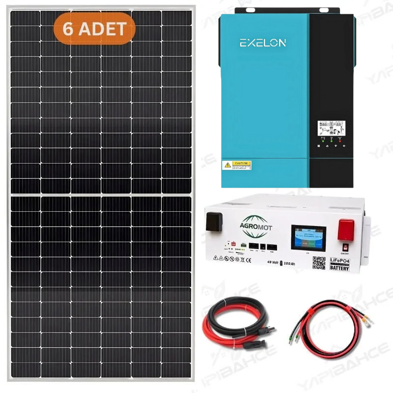 Yapı Solar 6.2 Kw Lityum Hazır Solar Enerji Paketi 2