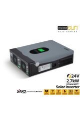 Sako E-sun 24 Volt 2.7 Kw Tam Sinüs Mppt Akıllı İnverter 450 Vdc