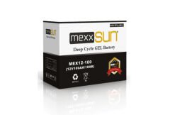 Mexxsun Jel Akü 12V 100Ah (MEX12-100)
