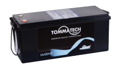 TommaTech 12.8 V 200 AH Marin Bluetooth Lityum Batarya 8000 Cycle