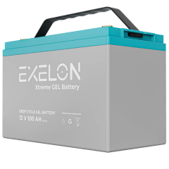 Exelon 12 Volt 100 Amper Jel Akü Derin Döngü Deep Cycle