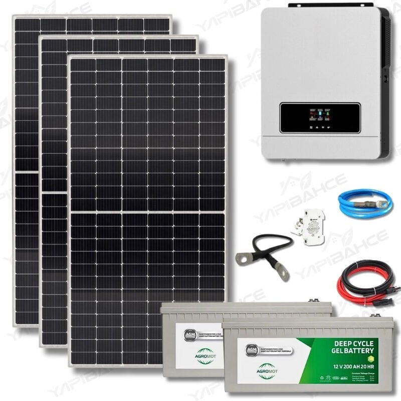 Yapı Solar 4.2 Kw Hazır L Solar Enerji Paketi