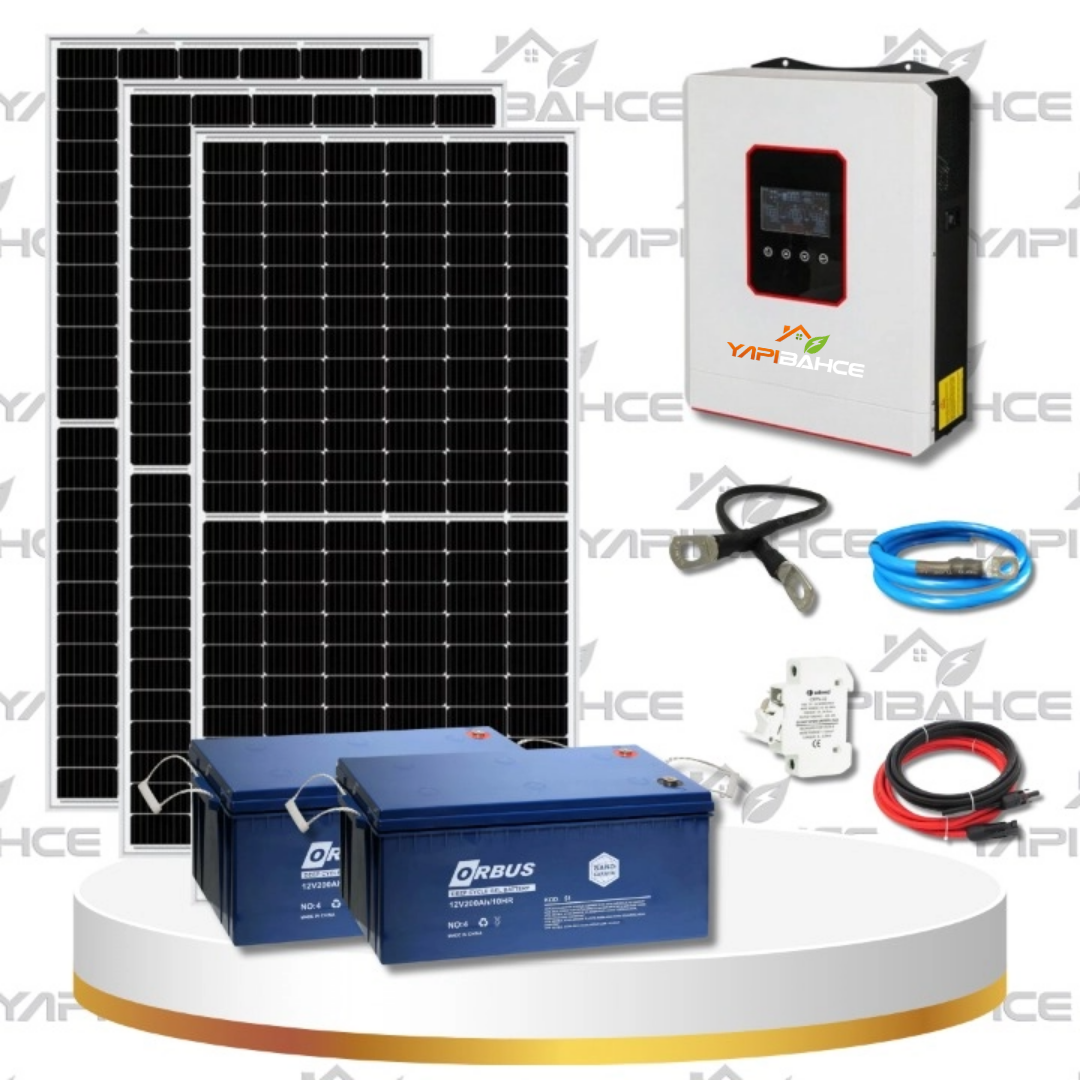 Yapı Solar 4.2 Kw Hazır L Solar Enerji Paketi