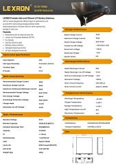 Lexron 51.2V 100AH Lityum Akü (Kaset Tipi)