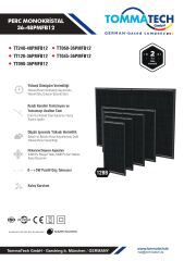 Tommatech 240Wp Full Black 48PMFB12 Güneş Paneli