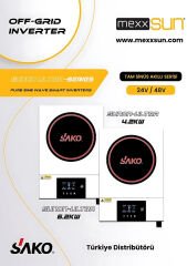 SAKO Ultra 4.2Kw Tam Sinüs Akıllı İnverter 24V 4200W