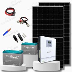 Yapısolar 3 Kw Mppt Monokristal Solar Güneş Enerjisi Bağ Evi Paketi