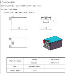 Exelon 12.8 V 100 Ah Lityum Akü Bluetooth Özellikli