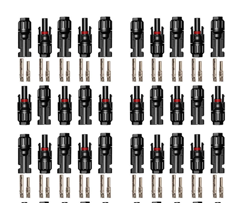 Mc4 Konnektör 100 Set - Güneş Paneli̇ Solar Panel Konnektör