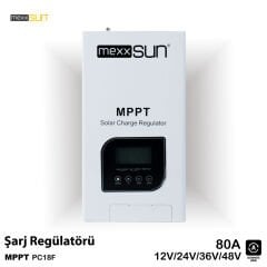 Mexxsun 12/24/48V 80A Mppt Şarj Regülatörü