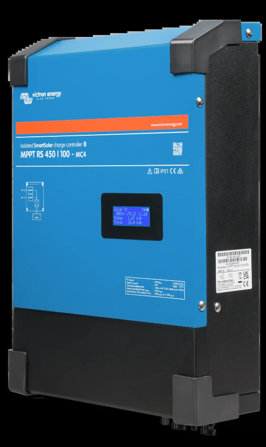 Victron Solar Şarj Kontrol Cihazı SmartSolar MPPT RS 450/100-MC4 Charge Controller (SCC145110512)