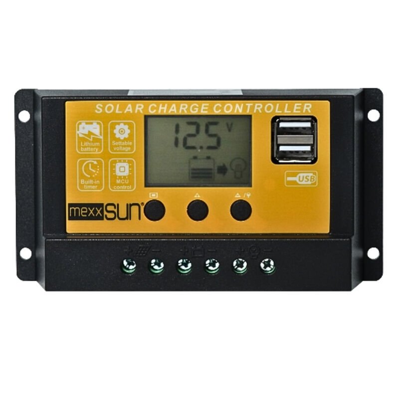 Mexxsun 10A Pwm Şarj Regülatörü 12/24V AT10