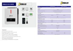 ORBUS 3 kW 24 V Mppt Akıllı İnverter 30-400 Vdc