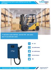 TommaTech Batarya Şarj Ünitesi Duvar Tipi 80V-200A