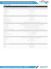 TommaTech Batarya Şarj Ünitesi Duvar Tipi 48V-150A