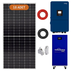 Tommatech 15KW Trifaze Hibrit Lityum Paket