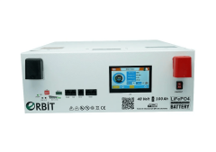 Orbit 48V 100Ah Ekranlı LifePO4 Lityum Akü