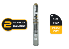Mexxsun DC Pompa 1 Hp / 750W / 72V (4DC6-56-72-750)