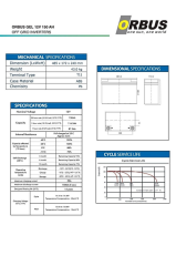 Orbus 12 V 150 Amper Derin Döngü Karbon Jel Akü