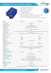 Tommatech 2000 Watt 12 Volt Tam Sinüs İnverter