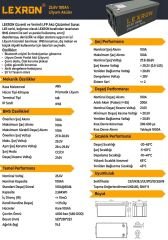 Lexron 25.6 V 100 Ah Lityum Akü