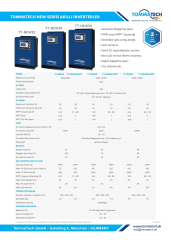 Tommatech New 3k 24v Mppt 1faz Akıllı İnverter Çevirici İnverter