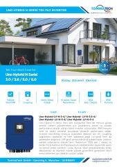 TommaTech Uno Hybrid N 6 kW 48V Monofaze İnverter