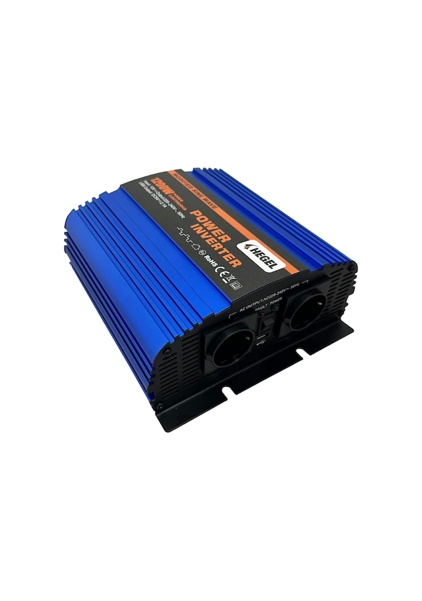 Hegel 1200 Watt 12 Volt Modifiye Sinüs İnverter