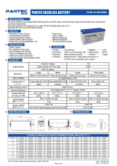 Pantec 12 Volt 150 Amper Jel Akü