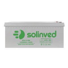 Solinved 12v 200ah Jel Akü Deep Cycle