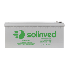 Solinved 12v 200ah Jel Akü Deep Cycle