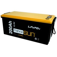 Mexxsun Lityum Akü 12,8V 200AH (LiFePo4) 2560Wh