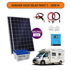 Karavan Solar Hazır Paket 3000 Watt