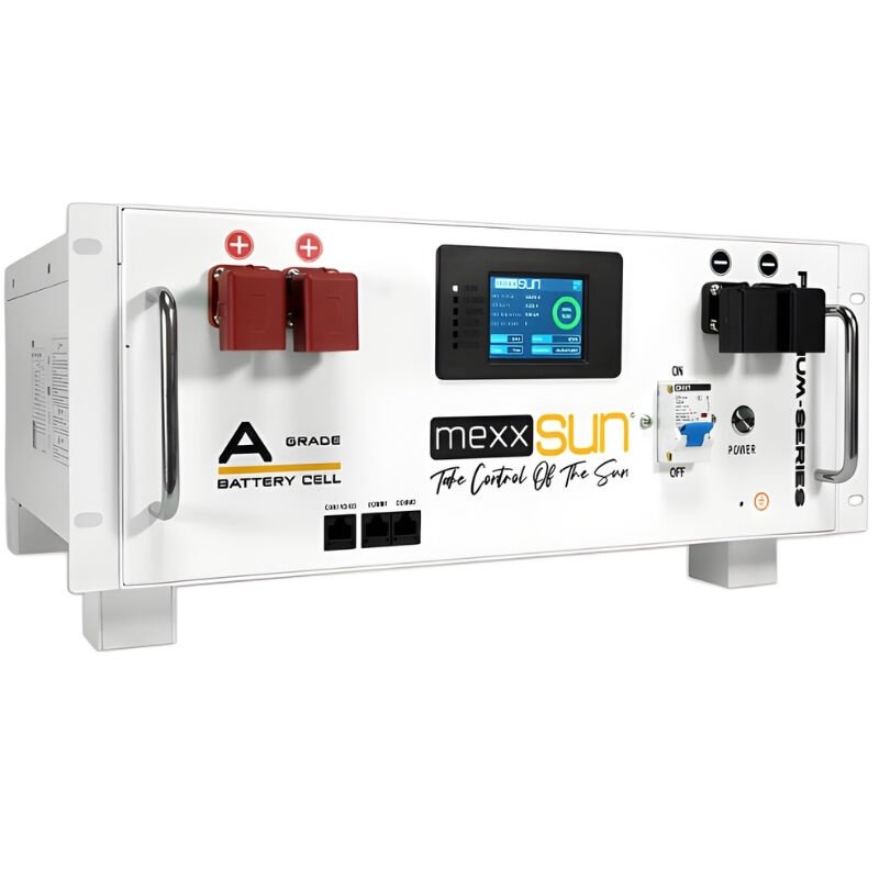 Mexxsun 48 V 100 Ah Ekranlı Lityum Akü