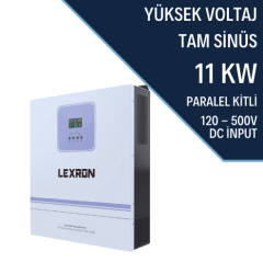 Lexron 11Kw 90-500VHv 2x80A Mppt Akıllı Inverter