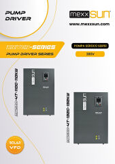 Mexxsun 150Hp 110 Kw Solar Pompa Sürücüsü Trifaze