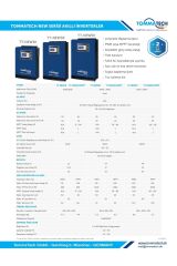 TommaTech New 5K 48V 1Faz Akıllı İnverter Çevirici İnvertör