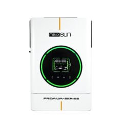 Mexxsun Premium 24V 4kW Tam Sinüs Akıllı İnverter (Wi-Fi/ Dual Output)